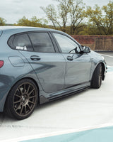 CT CARBON SPLITTER BMW 1 SERIES F40 CARBON FIBRE SIDE SKIRTS - CT DESIGN