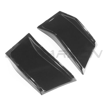 BMW 4 SERIES G22/G23 GLOSS BLACK VENTS-Accessories-BLAK BY CT-CT Carbon - High-quality carbon fiber and gloss black aerodynamic parts for premium sports and luxury vehicles.