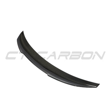 BMW 4 SERIES G26 & i4 CARBON FIBRE SPOILER - PS STYLE-Spoiler-CT CARBON-CT Carbon - High-quality carbon fiber and gloss black aerodynamic parts for premium sports and luxury vehicles.