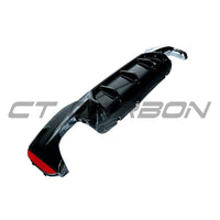 BMW G30/G31 5 SERIES 2017-2023 GLOSS BLACK DIFFUSER - V2