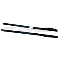 Jupes latérales noires brillantes pour BMW Série 8 G16 2018+