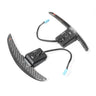 BMW CARBON FIBRE MAGNETIC SHIFTER PADDLES-Accessories-CT CARBON-CT Carbon - High-quality carbon fiber and gloss black aerodynamic parts for premium sports and luxury vehicles.