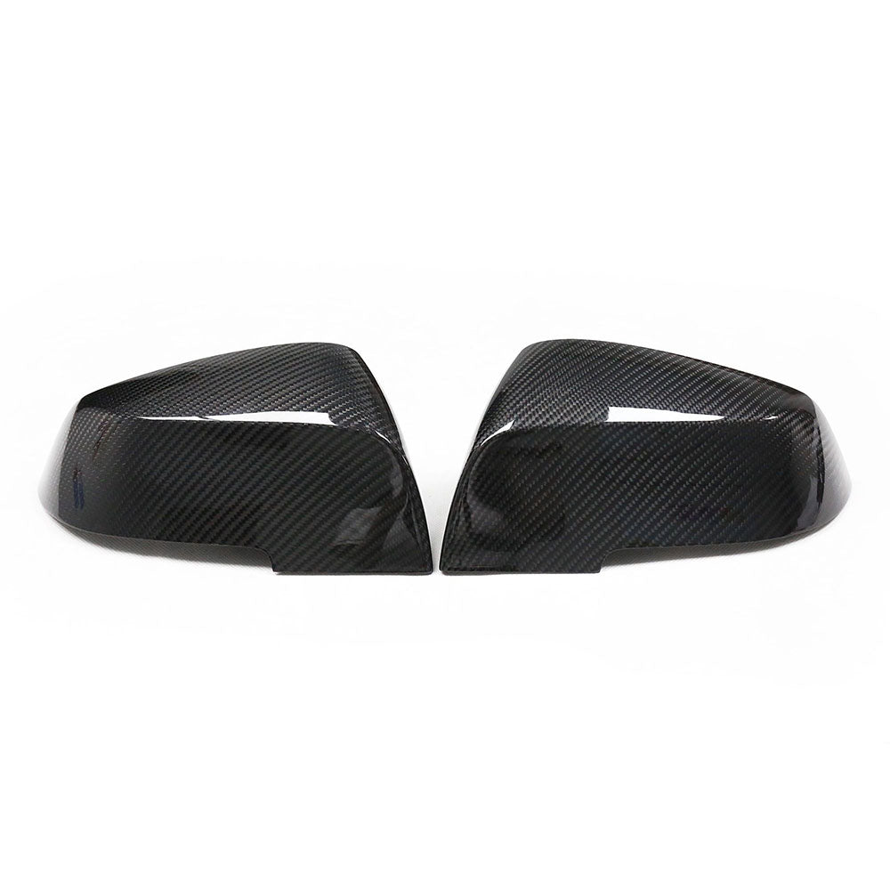 BMW DRY CARBON MIRROR REPLACEMENT Fxx 1, 2, 3, 4 SERIES-Accessories-CT Carbon-CT Carbon - High-quality carbon fiber and gloss black aerodynamic parts for premium sports and luxury vehicles.