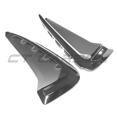 BMW F15 X5 GLOSS BLACK FENDER TRIM-Accessories-BLAK BY CT-CT Carbon - High-quality carbon fiber and gloss black aerodynamic parts for premium sports and luxury vehicles.