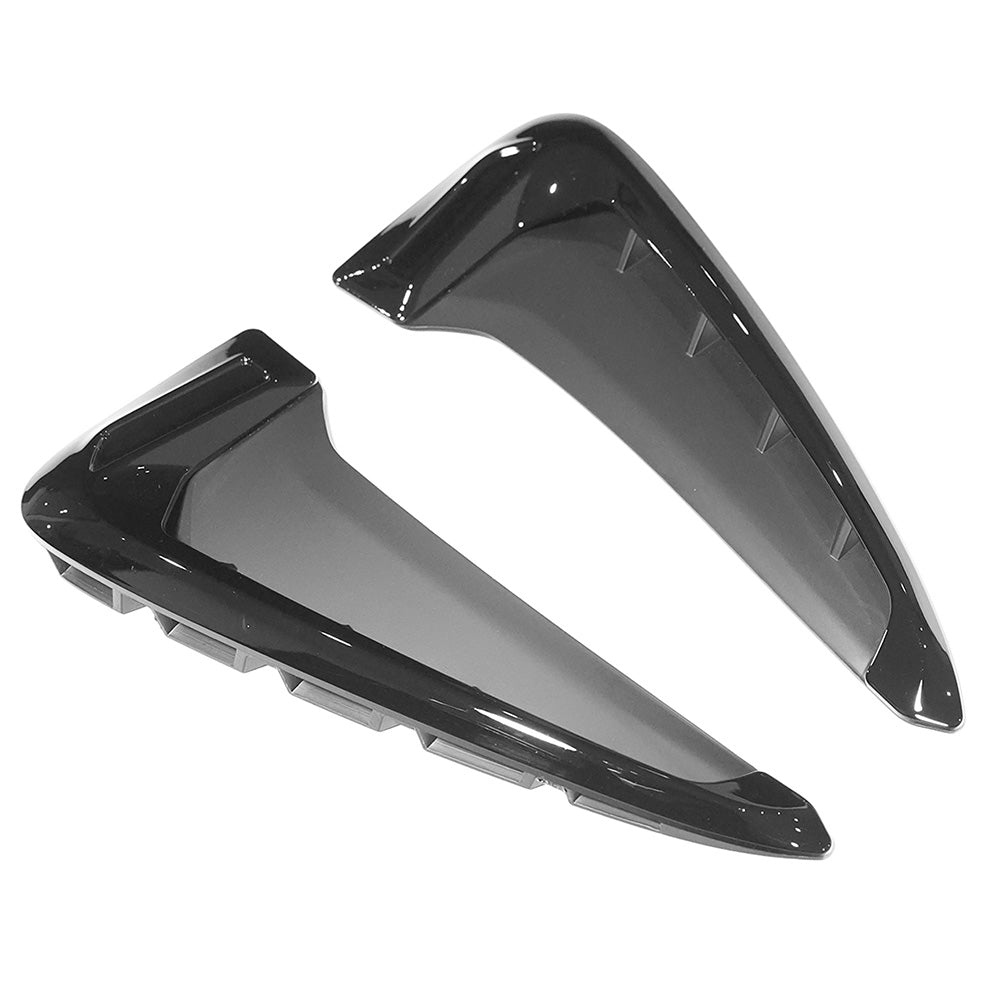 BMW F15 X5 GLOSS BLACK FENDER TRIM-Accessories-BLAK BY CT-CT Carbon - High-quality carbon fiber and gloss black aerodynamic parts for premium sports and luxury vehicles.