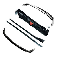 BMW F40 1 SERIES 2019-2024 (DUAL EXHAUST) GLOSS BLACK KIT - V3