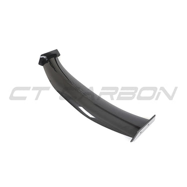 BMW G87 M2 & G42 2 SERIES CARBON FIBRE SWAN NECK WING - CT DESIGN-Spoiler-CT CARBON-CT Carbon - High-quality carbon fiber and gloss black aerodynamic parts for premium sports and luxury vehicles.