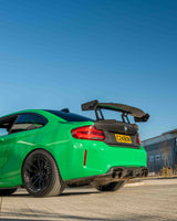 BMW F87 M2/M2C & F22 2 SERIES CARBON FIBRE SWAN NECK WING - CT DESIGN