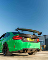 BMW F87 M2/M2C & F22 2 SERIES CARBON FIBRE SWAN NECK WING - CT DESIGN