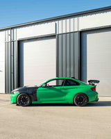 BMW F87 M2/M2C & F22 2 SERIES CARBON FIBRE SWAN NECK WING - CT DESIGN