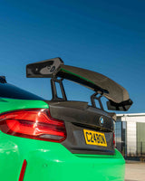 BMW F87 M2/M2C & F22 2 SERIES CARBON FIBRE SWAN NECK WING - CT DESIGN