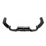 BMW F87 M2/M2C GLOSS BLACK REAR DIFFUSER-Diffuser-BLAK BY CT-CT Carbon - High-quality carbon fiber and gloss black aerodynamic parts for premium sports and luxury vehicles.