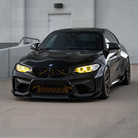 ENSEMBLE DE MODULES DE FEUX DE BROUILLARD AU XÉNON JAUNE PRÉ-LCI POUR BMW F87 M2/M2C (2014-2018)