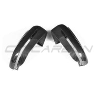Rétroviseurs en fibre de carbone préimprégnés pour BMW F90 M5 2018-2023 (conduite à gauche uniquement)