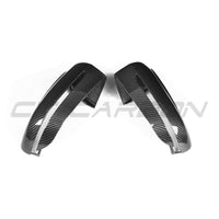 Rétroviseurs en fibre de carbone préimprégnés pour BMW F90 M5 2018-2023 (conduite à droite uniquement)