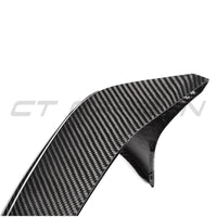 Rétroviseurs en fibre de carbone préimprégnés pour BMW F90 M5 2018-2023 (conduite à droite uniquement)