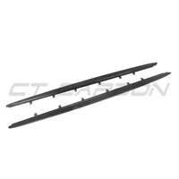 Jupes latérales en fibre de carbone préimprégnées pour BMW F90 M5 et G30/G31 SÉRIE 5 2016-2024