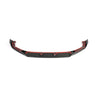 BMW F96 X6M 2023+ (LCI) CARBON FIBRE SPLITTER - CT DESIGN-Splitter-CT CARBON-CT Carbon - High-quality carbon fiber and gloss black aerodynamic parts for premium sports and luxury vehicles.