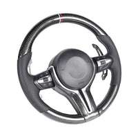 BMW FXX CARBON FIBRE / LEATHER CUSTOM STEERING WHEEL
