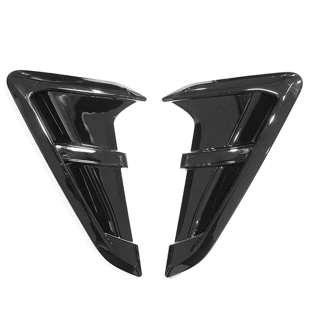 BMW G01 X3 GLOSS BLACK FENDER TRIMS-Accessories-BLAK BY CT-CT Carbon - High-quality carbon fiber and gloss black aerodynamic parts for premium sports and luxury vehicles.