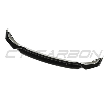 BMW G05 X5 GLOSS BLACK PLASTIC SPLITTER-Splitter-BLAK BY CT-CT Carbon - High-quality carbon fiber and gloss black aerodynamic parts for premium sports and luxury vehicles.