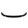 BMW G05 X5 GLOSS BLACK PLASTIC SPLITTER-Splitter-BLAK BY CT-CT Carbon - High-quality carbon fiber and gloss black aerodynamic parts for premium sports and luxury vehicles.