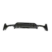 BMW G20/G21 3 SERIES LCI 340I GLOSS BLACK REAR DIFFUSER (SQUARE EXHAUST)