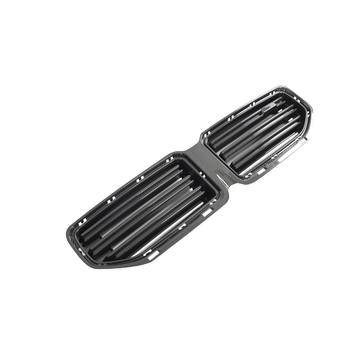 BMW G87 M2 CARBON FIBRE FRONT GRILLE - CT DESIGN-Accessories-CT CARBON-CT Carbon - High-quality carbon fiber and gloss black aerodynamic parts for premium sports and luxury vehicles.