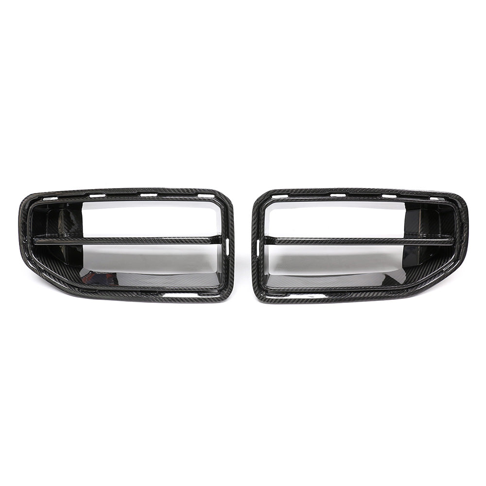 BMW G87 M2 CARBON FIBRE FRONT GRILLE-Accessories-CT CARBON-CT Carbon - High-quality carbon fiber and gloss black aerodynamic parts for premium sports and luxury vehicles.