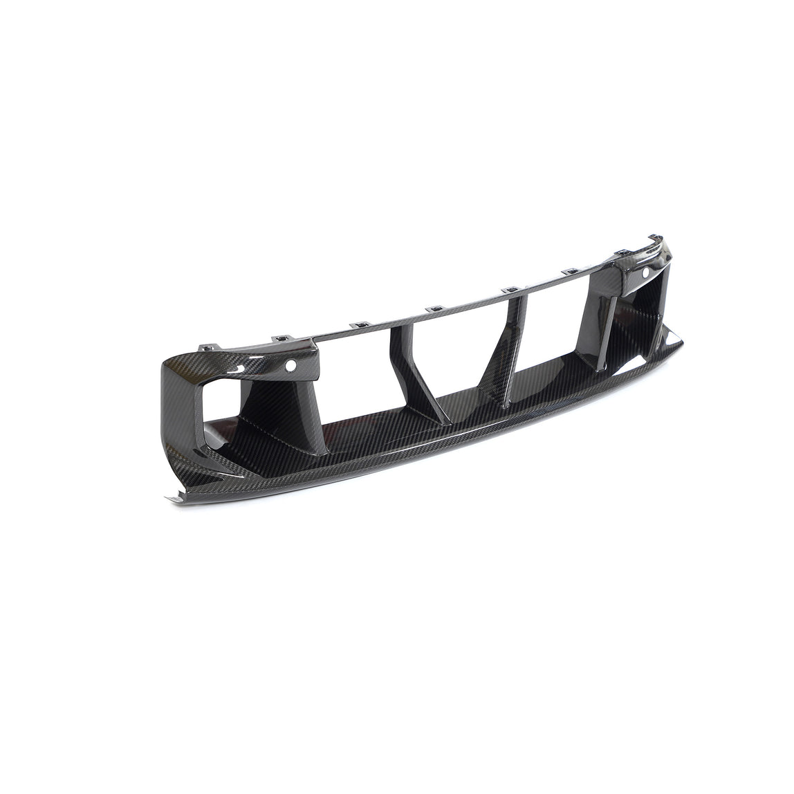 BMW G87 M2 CARBON FIBRE LOWER GRILLE - CT DESIGN-Accessories-CT CARBON-CT Carbon - High-quality carbon fiber and gloss black aerodynamic parts for premium sports and luxury vehicles.