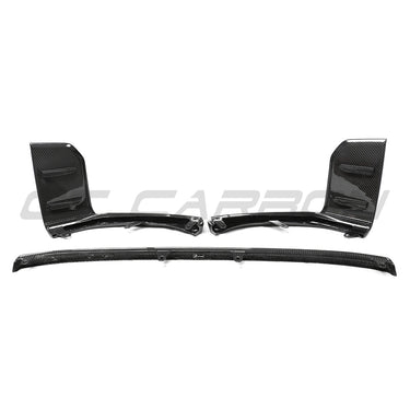 BMW G87 M2 CARBON FIBRE SPLITTER - MP STYLE-Splitter-CT CARBON-CT Carbon - High-quality carbon fiber and gloss black aerodynamic parts for premium sports and luxury vehicles.