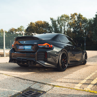 BMW G87 M2 / G42 2 SERIES 2022+ CARBON FIBRE SPOILER - CT DESIGN-Spoiler-CT CARBON-CT Carbon - High-quality carbon fiber and gloss black aerodynamic parts for premium sports and luxury vehicles.