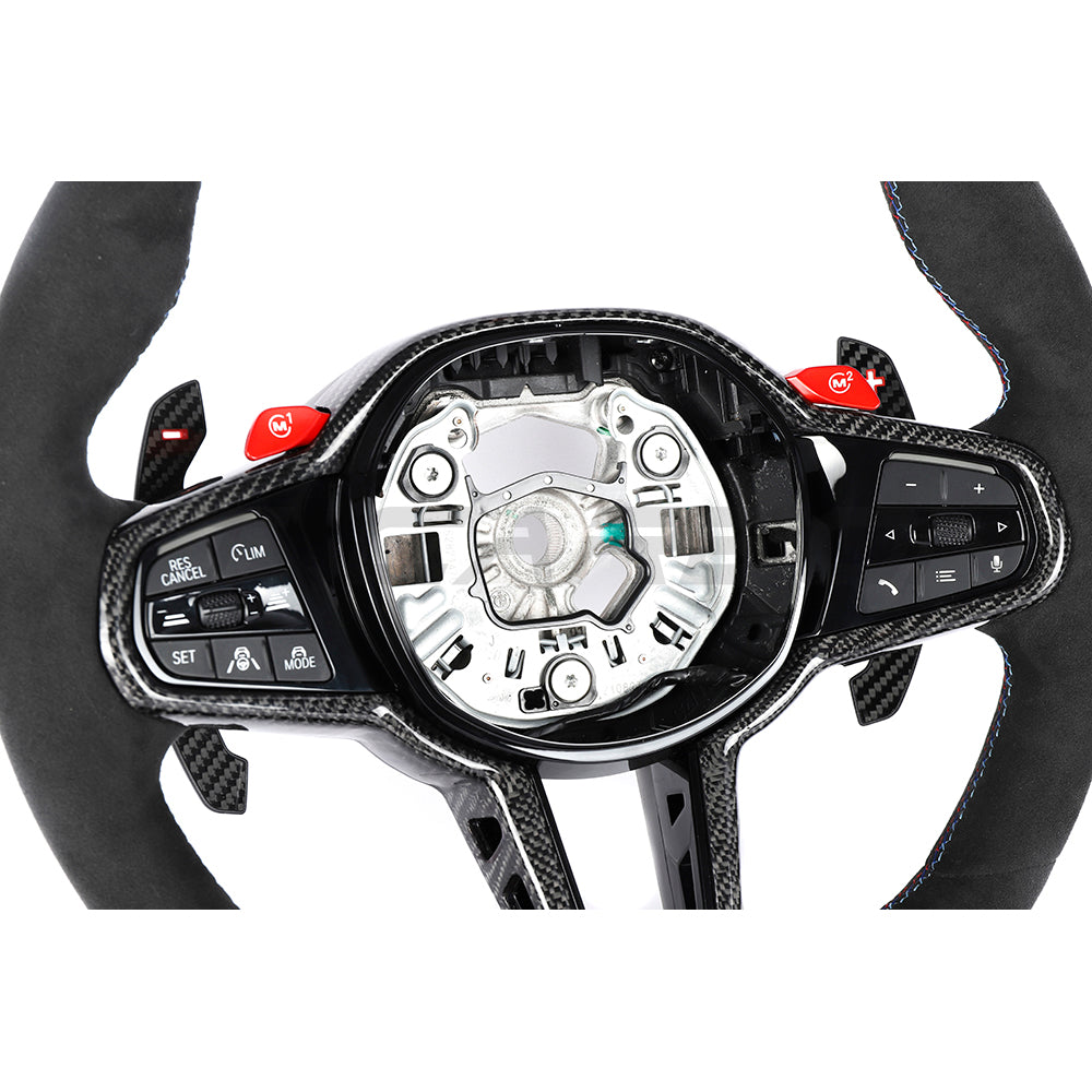 Ct Racing Wheel BMW Gxx 1, 2, 3, 4 & Z4 CUSTOM CARBON FIBRE STEERING WHEEL | CT CARBON ...