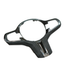 BMW Gxx M CAR CARBON FIBRE STEERING WHEEL TRIM - PRE-LCI-Accessories-CT CARBON-CT Carbon - High-quality carbon fiber and gloss black aerodynamic parts for premium sports and luxury vehicles.