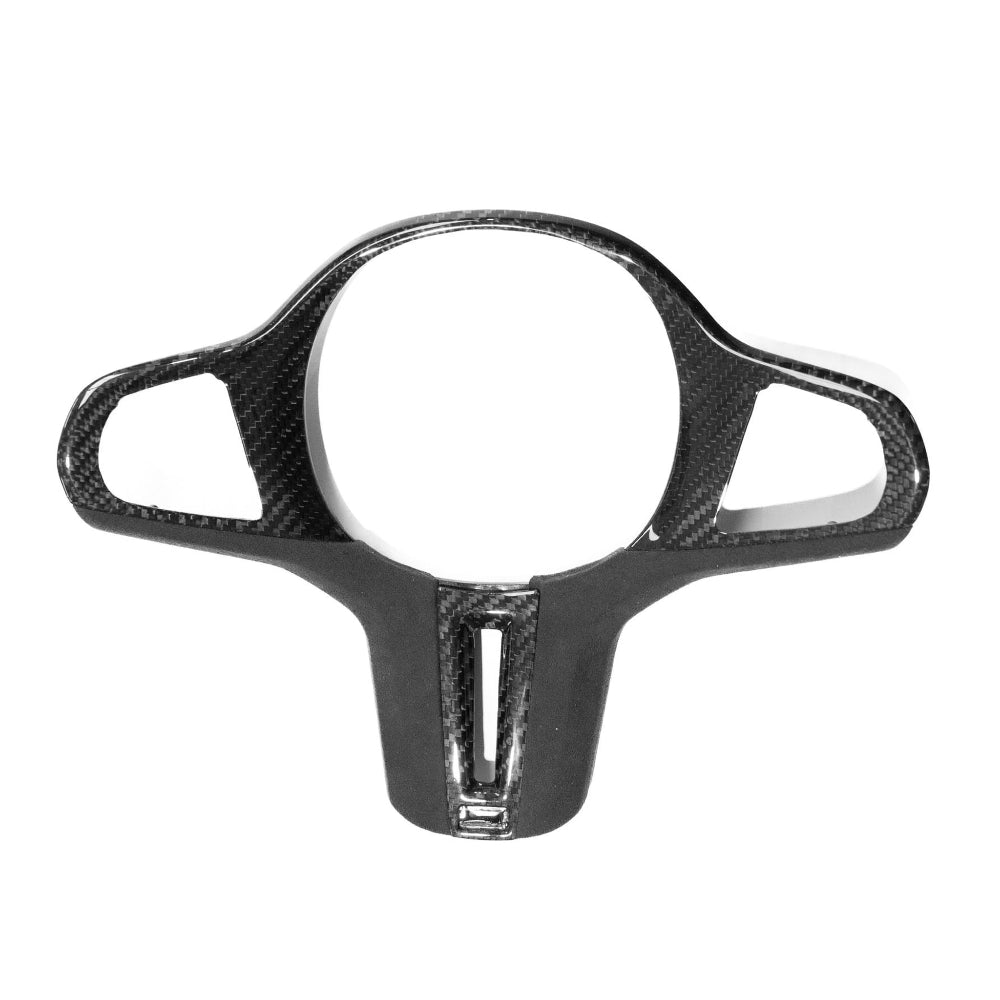 Gxx BMW Gxx M CAR CARBON FIBRE STEERING WHEEL TRIM - ACC | CT Carbon