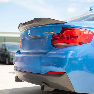 BMW M2 / M2C F87 & F22 2 SERIES CARBON FIBRE DUCKTAIL SPOILER - PS STYLE