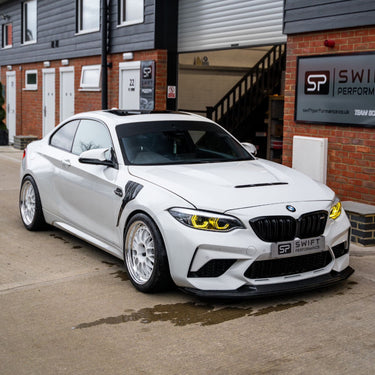 BMW M2/M2C F87 & F20/F22 1&2 SERIES ALUMINIUM BONNET/HOOD-Bonnet-CT CARBON-CT Carbon - High-quality carbon fiber and gloss black aerodynamic parts for premium sports and luxury vehicles.