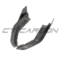 BMW G80/G81 M3 CARBON FIBRE REAR BUMPER CORNERS - V1