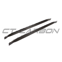 BMW M3 G80/G81 CARBON FIBRE SIDE SKIRT REPLACEMENT - V4 - CT DESIGN