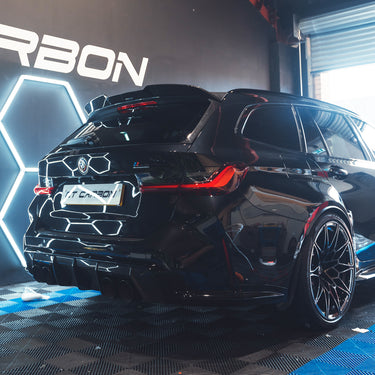 BMW M3 G81 CARBON FIBRE SPOILER - CT DESIGN-Spoiler-CT CARBON-CT Carbon - High-quality carbon fiber and gloss black aerodynamic parts for premium sports and luxury vehicles.