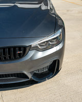 BMW M3/M4 (F80 F82 F83) GLOSS BLACK SPLITTER - MP STYLE