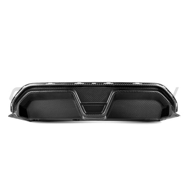 BMW M5 F90 2018-2024 PRE PREG CARBON FIBRE DIFFUSER - CS STYLE-Diffuser-CT CARBON-CT Carbon - High-quality carbon fiber and gloss black aerodynamic parts for premium sports and luxury vehicles.