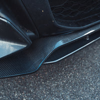 BMW X3 G01 CARBON FIBRE SPLITTER-Splitter-CT CARBON-CT Carbon - High-quality carbon fiber and gloss black aerodynamic parts for premium sports and luxury vehicles.