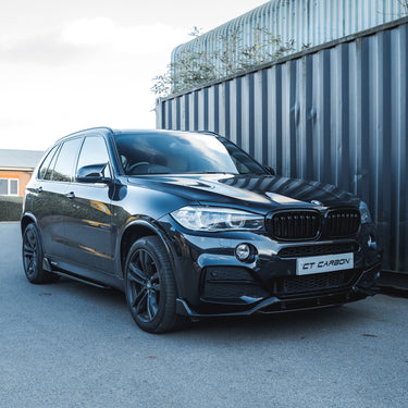 BMW X5 F15 GLOSS BLACK FULL KIT-Kit-BLAK BY CT-CT Carbon - High-quality carbon fiber and gloss black aerodynamic parts for premium sports and luxury vehicles.