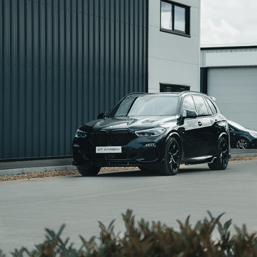 BMW X5 G05 DOUBLE SLAT BLACK GRILLES - BLAK BY CT CARBON-Grille-BLAK BY CT-CT Carbon - High-quality carbon fiber and gloss black aerodynamic parts for premium sports and luxury vehicles.