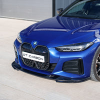 BMW 4 SERIES 2020+ G26 & i4 CARBON FIBRE SPLITTER