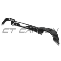 BMW G20/G21 3 SERIES GLOSS BLACK DIFFUSER (QUAD TIPS)