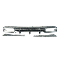 MERCEDES C63/C63S W205 COUPE FORGED CARBON FIBRE DIFFUSER - BIG FIN-Diffuser-CT CARBON-CT Carbon - High-quality carbon fiber and gloss black aerodynamic parts for premium sports and luxury vehicles.