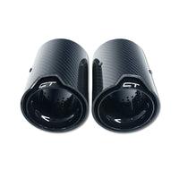 BMW CARBON EXHAUST TIPS 135i/140i/235i/240i/335i/340i/435i/440i - BLACK (SET OF 2)