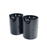 BMW CARBON EXHAUST TIPS 135i/140i/235i/240i/335i/340i/435i/440i - BLACK (SET OF 2)